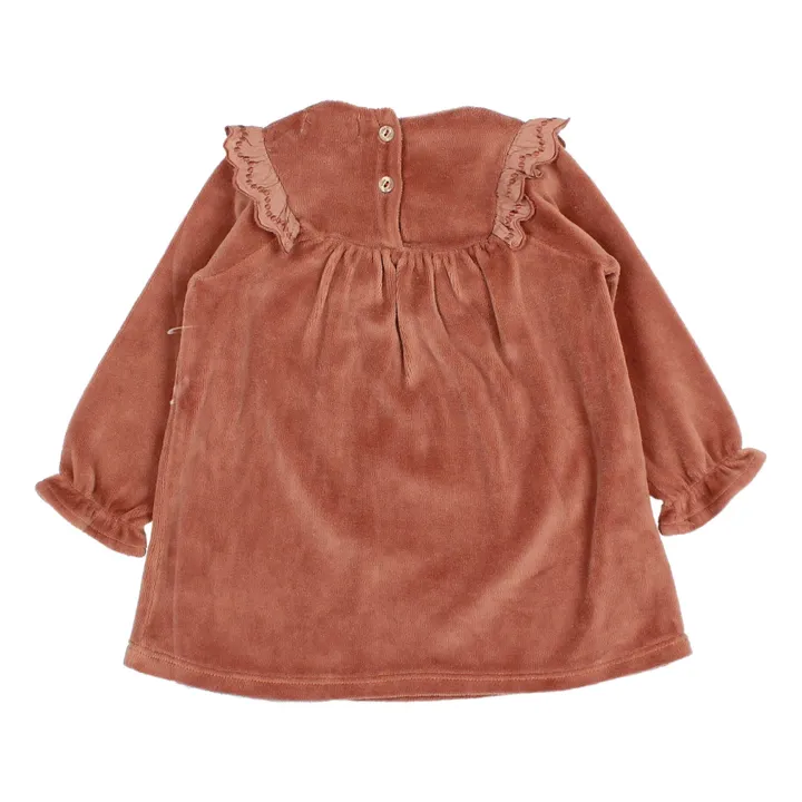 Búho Robe Velours | Terracotta