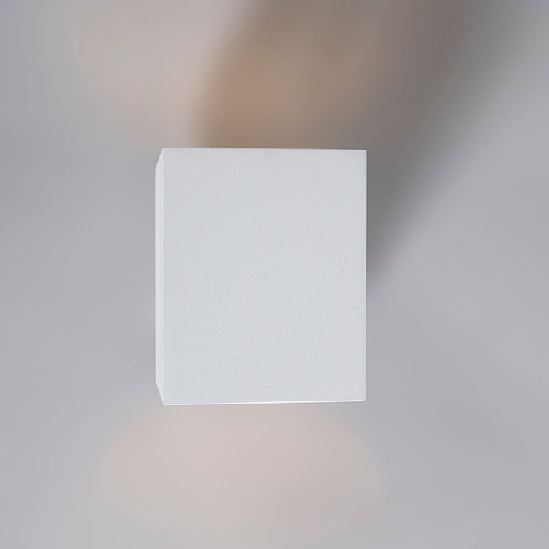 Wandlamp wit vierkant - Sola