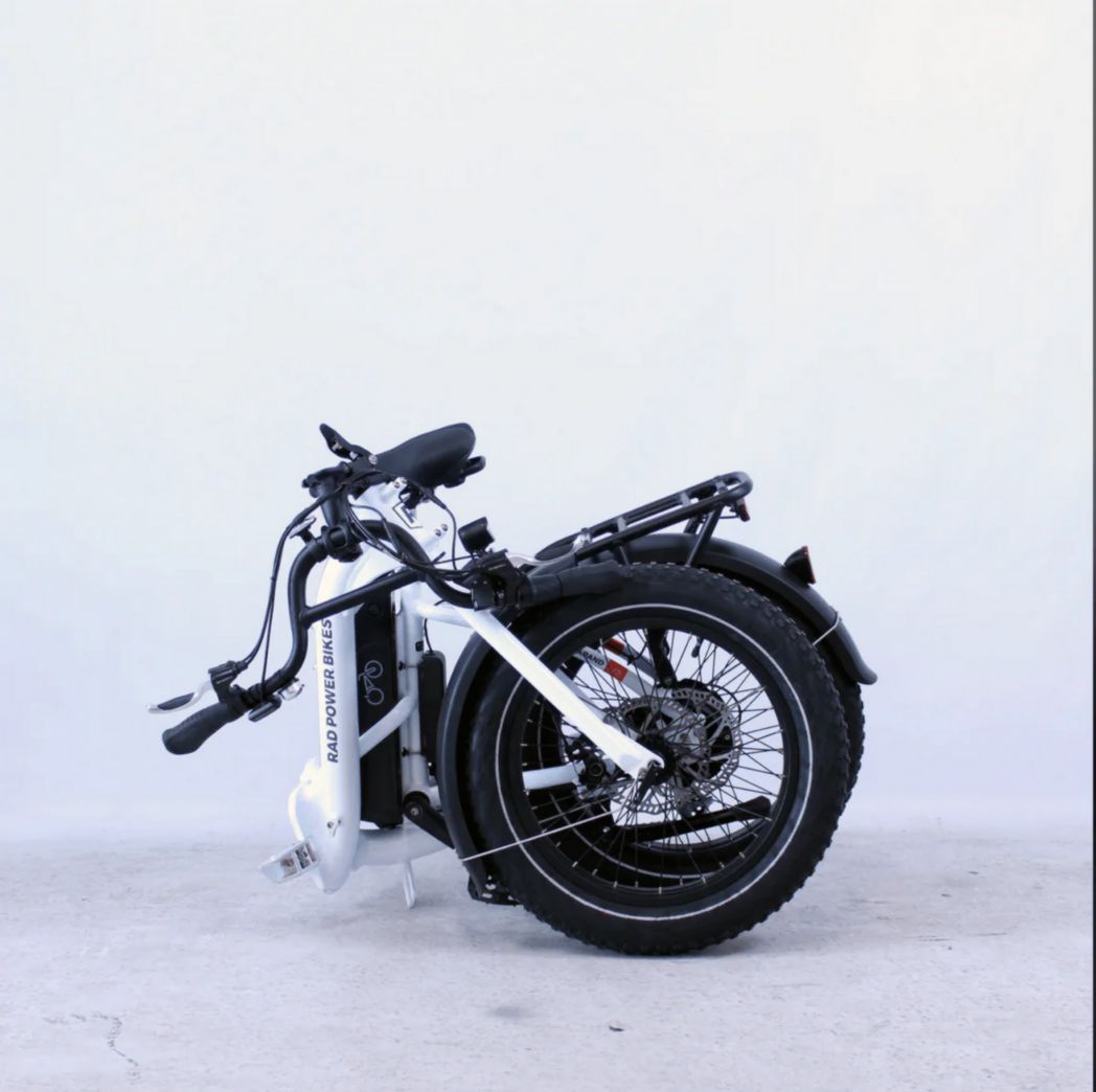 Vélo électrique pliable RadPower Bikes RadExpand 5, blanc