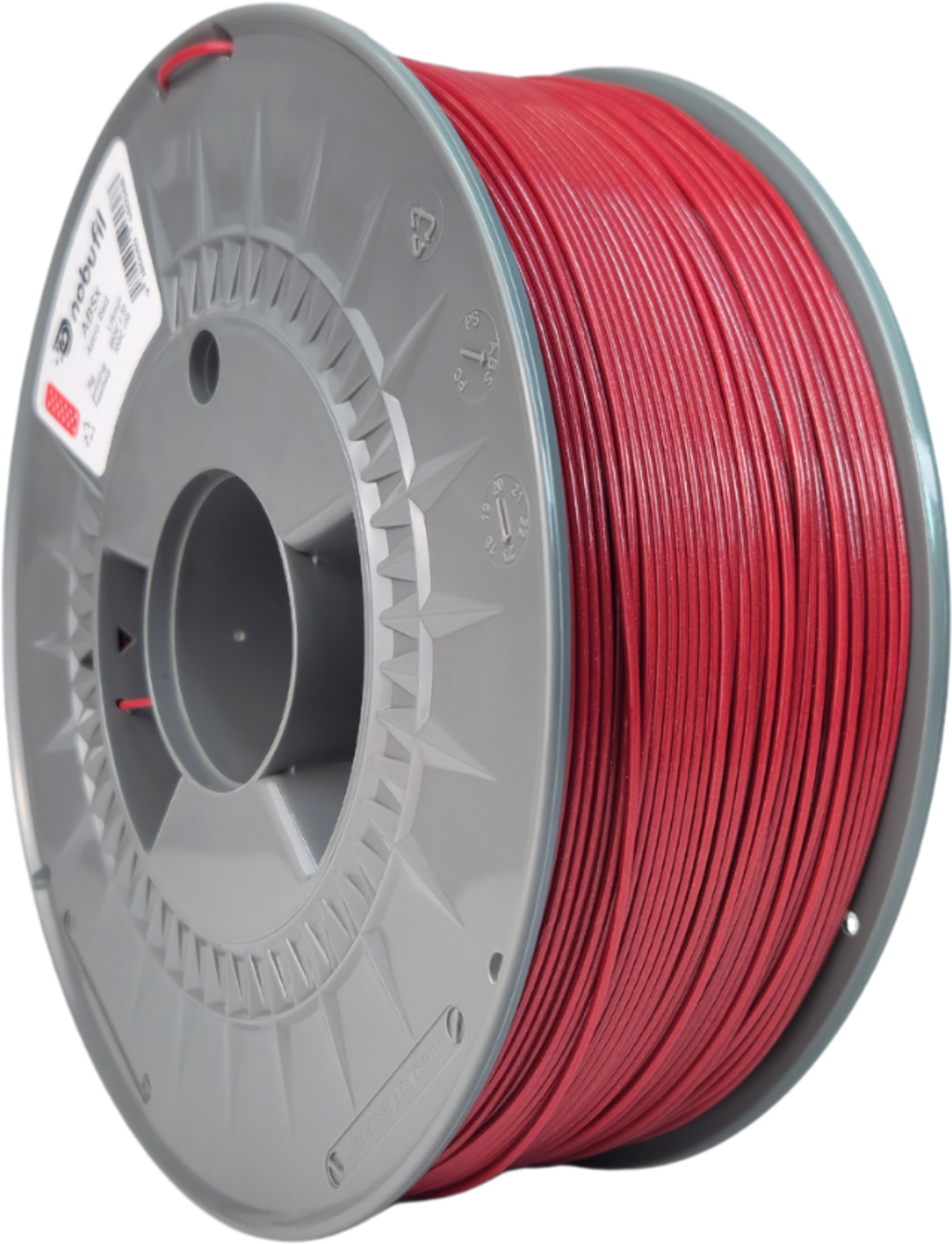 Nobufil  ABSx Astro Red, 1,75 mm / 1000 g    ABS Filament aus recycelten Kunststoffen