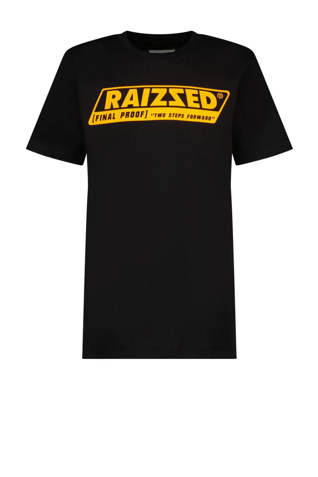 Raizzed T-shirt Hamilton met logo zwart