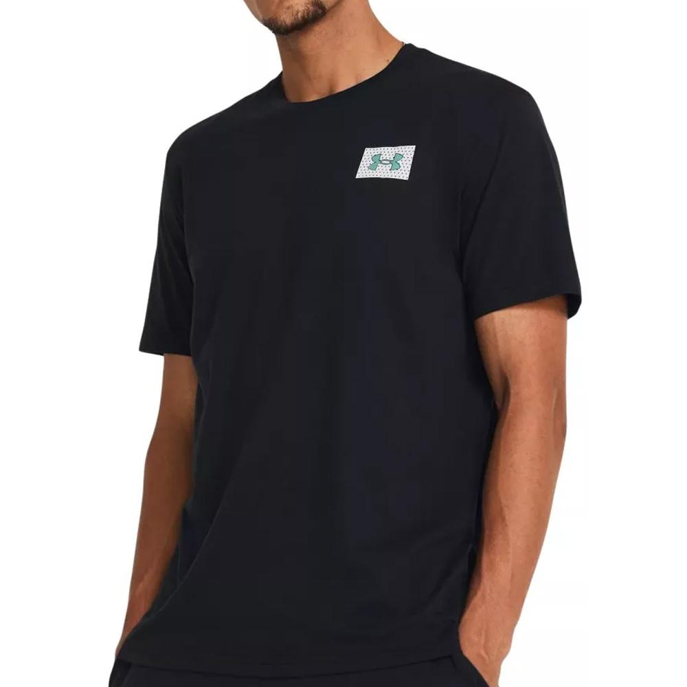 Under Armour T-shirt Noir Homme Under Armour Color Block