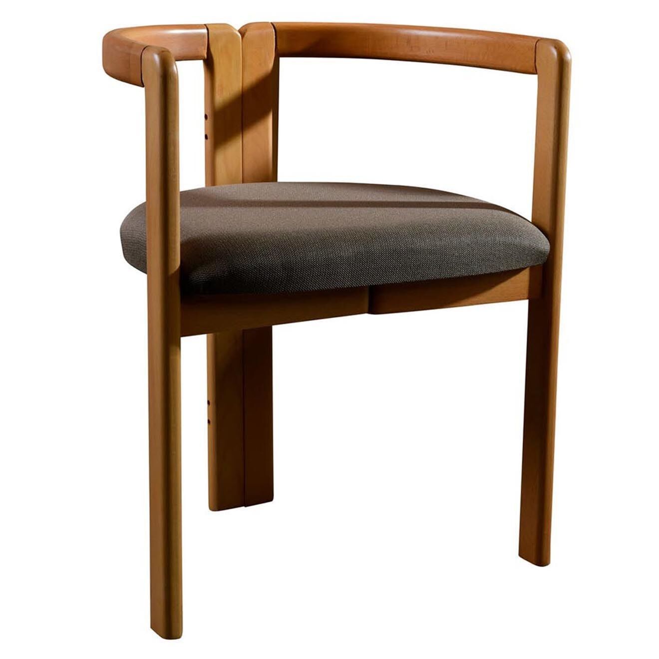 Wooden Art Chaise cery beige/marron - 47x71x57 cm