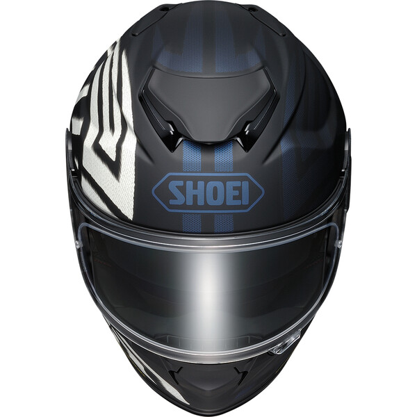 Shoei - Casque GT-Air 2 Qubit TC-5 / Noir / Blanc / Bleu