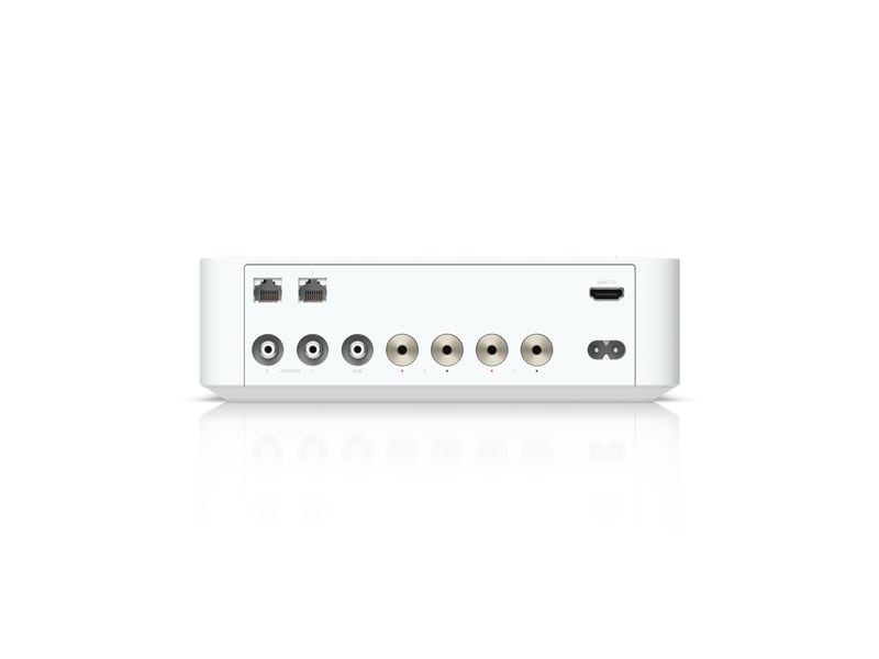 Ubiquiti Verstärker PowerAmp Weiss Hochwertiger Lautsprecherverstärker für nahtloses Multi-Zonen-Audio-Streaming und räumliche Klangerlebnisse