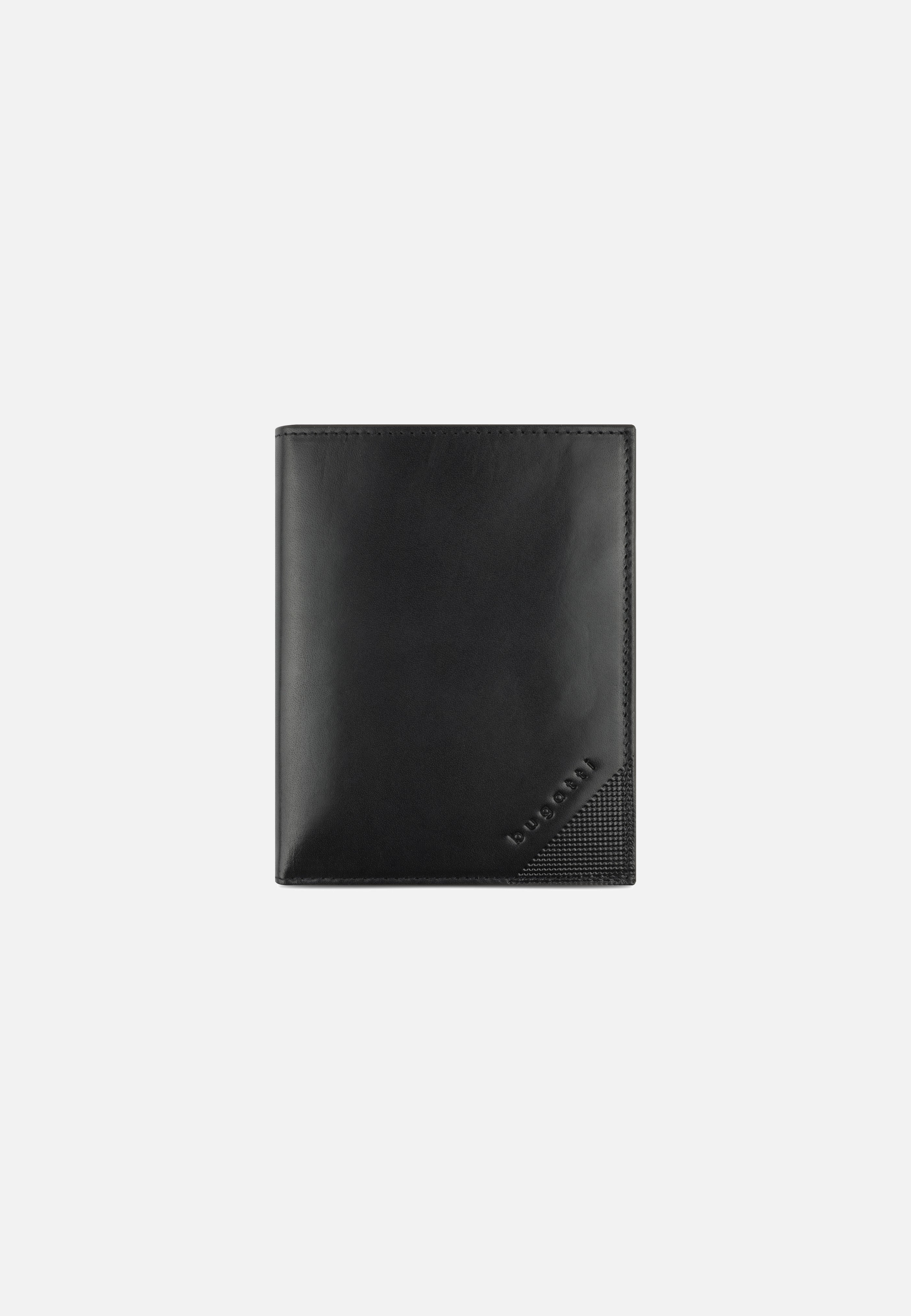 Nobile Vertical with Flap Schwarz - Portemonnaie