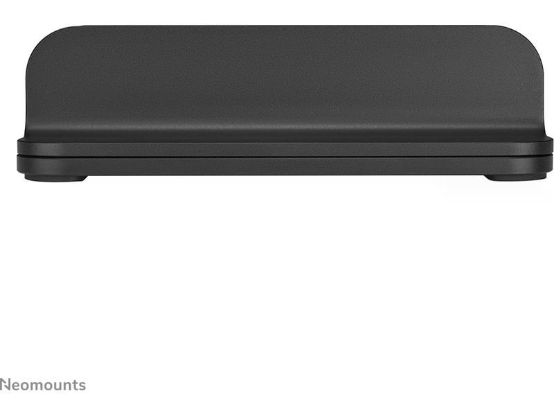 NEOMOUNTS Notebookständer NSLS300BLACK bis 5 kg – Schwarz Vertikaler Laptop-Ständer Schwarz