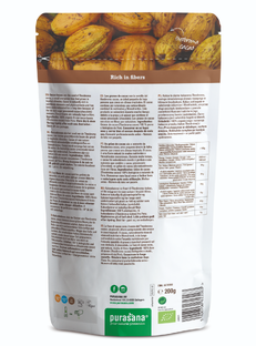 Purasana Vegan Cacao Raw Beans 200GR
