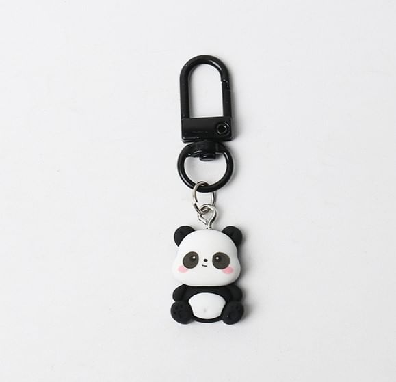 Klossi - Panda plastic tas sleutelhanger (verschillende ontwerpen)