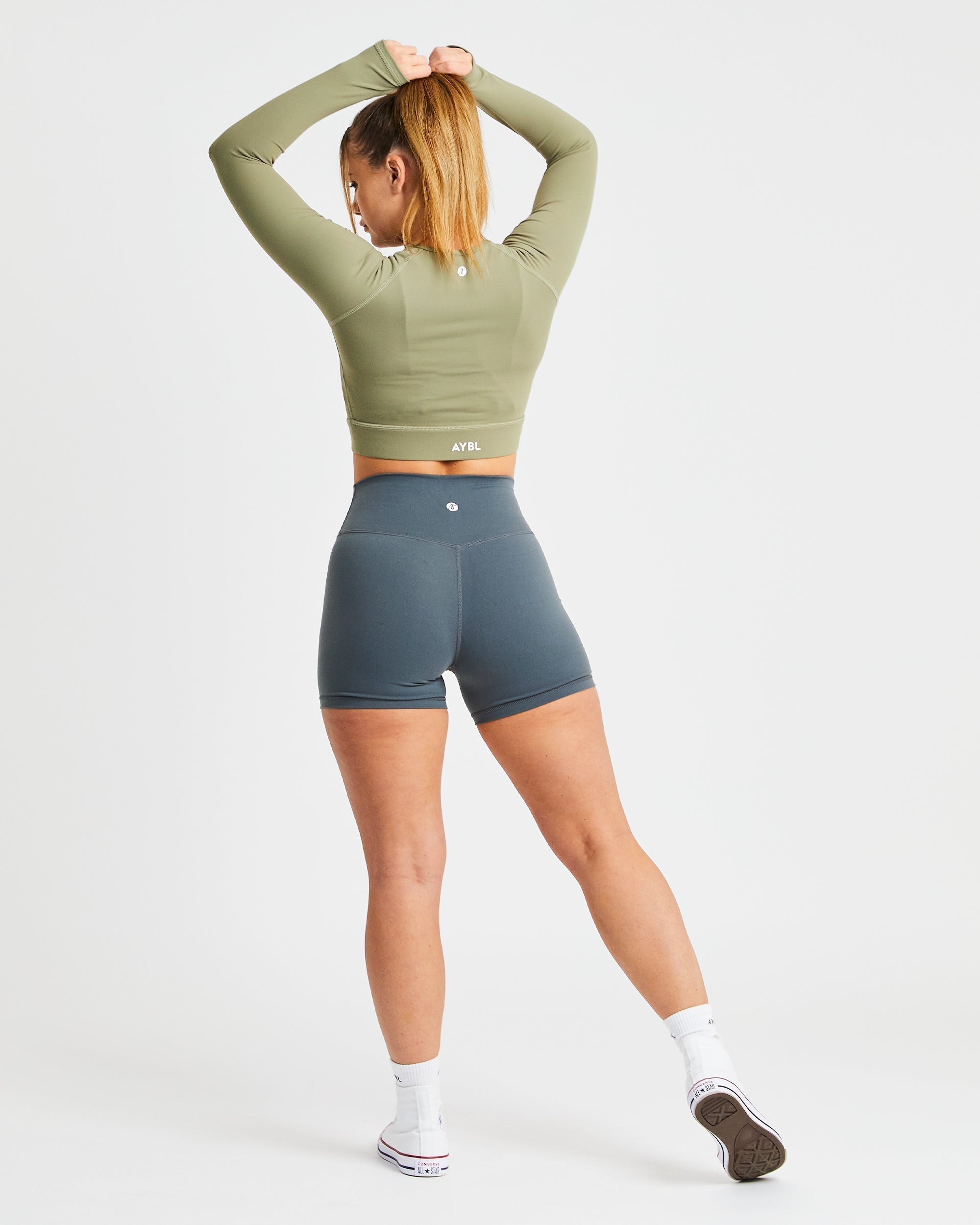 Core Long Sleeve Crop Top