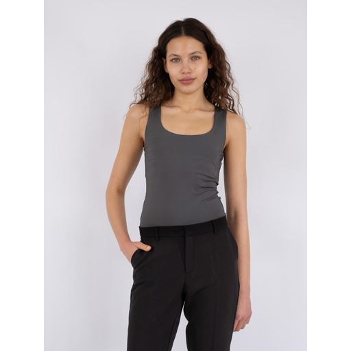 Neo Noir Sophia Jersey Top, Antracit, 42