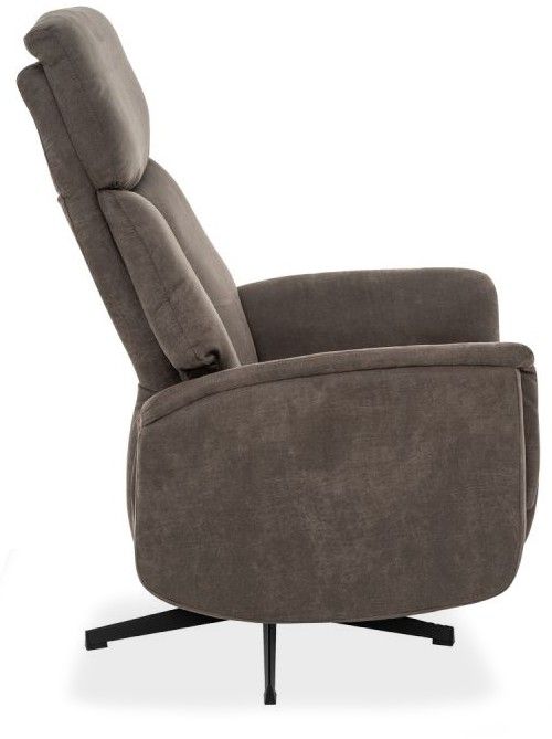 Relaxfauteuil Antraciet CM-55.052 Aarhus B73 x D86 x H114 cm