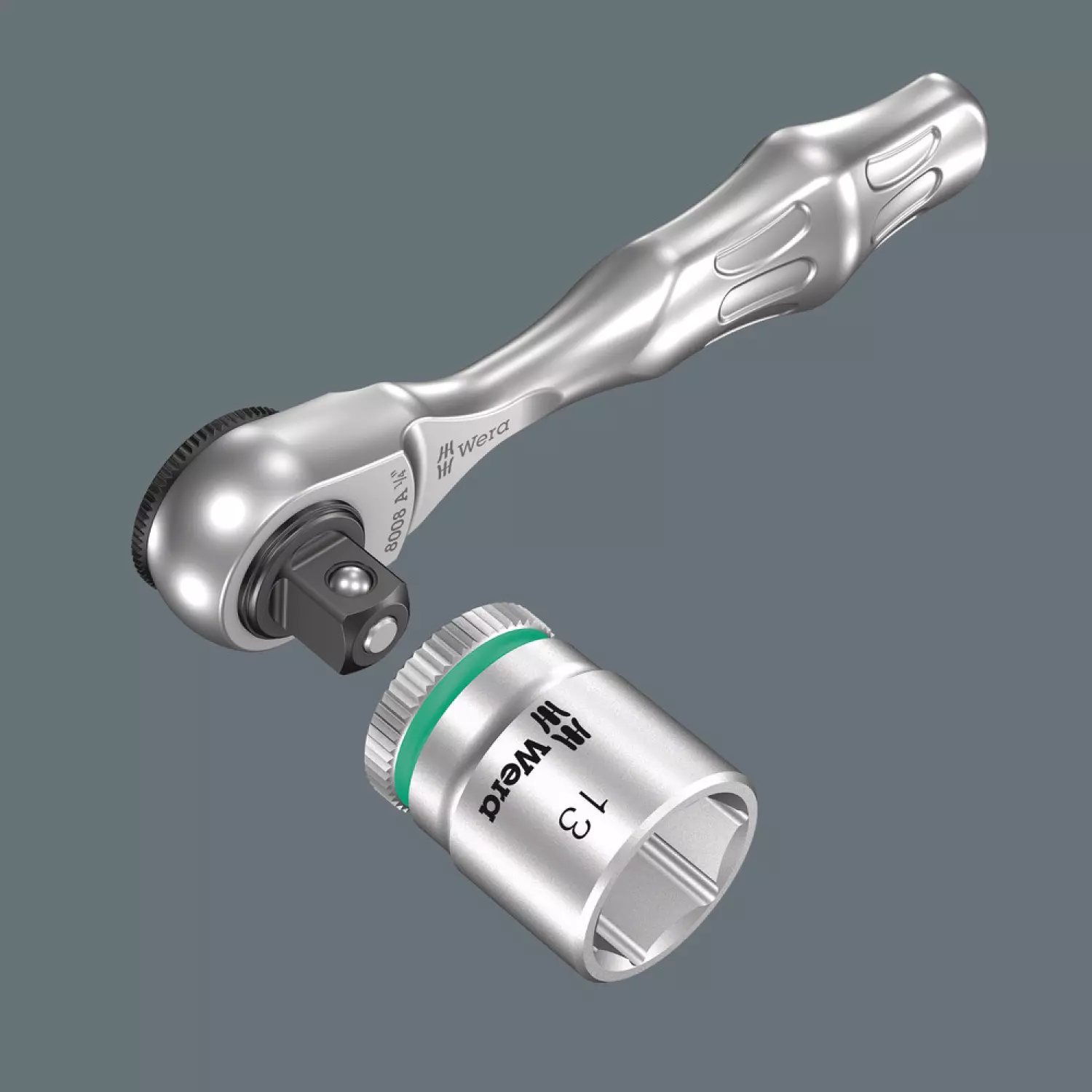 Wera 05003793001 Zyklop Mini 3 Ratel - 1/4'' - 87mm