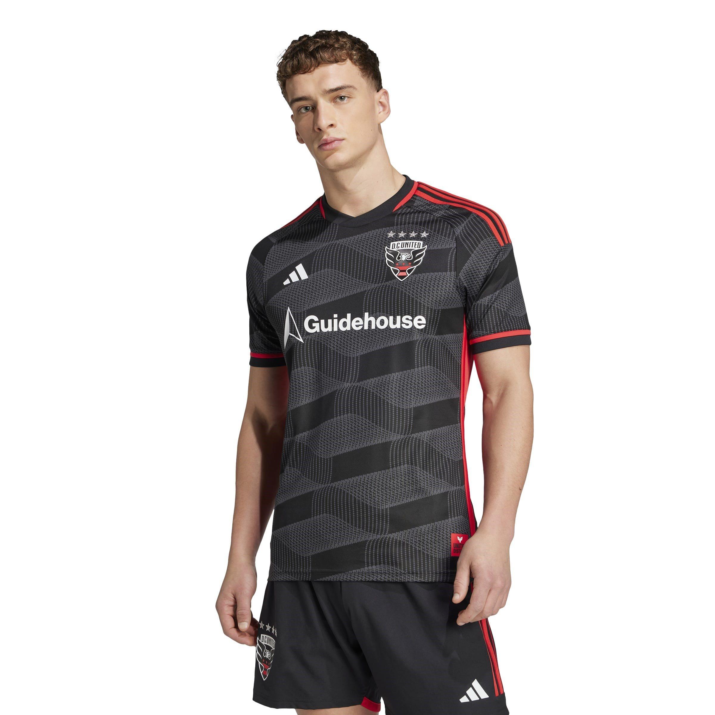 adidas DC United Authentic 2025 2026 Home Shirt Adults
