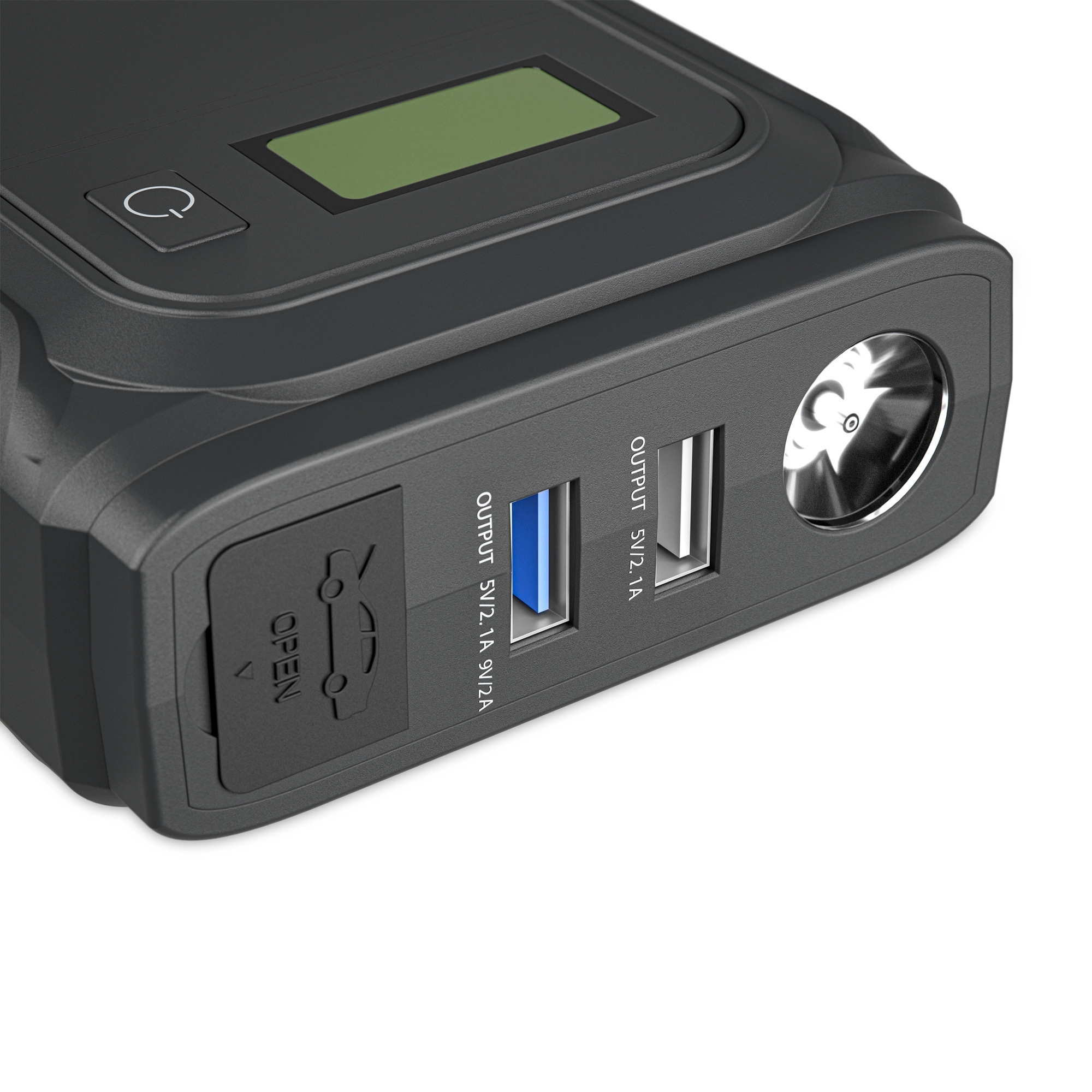 Dometic Powerbank Starthilfe PJS1000 mit kabellosem Ladepad / USB / Spitzenleistung 1000 A