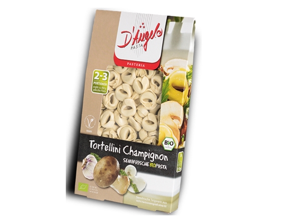 TORTELLINI D`ANGELO COGUMELOS BIO 250G