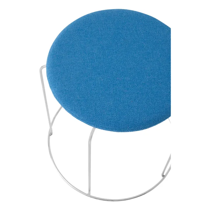 & Tradition Assise pour tabouret Wire VP11, Verner Panton | Bleu turquoise