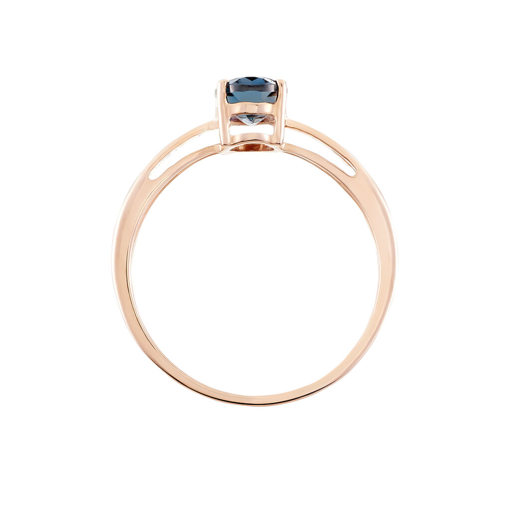 Bague Arzula Or Rose Topaze