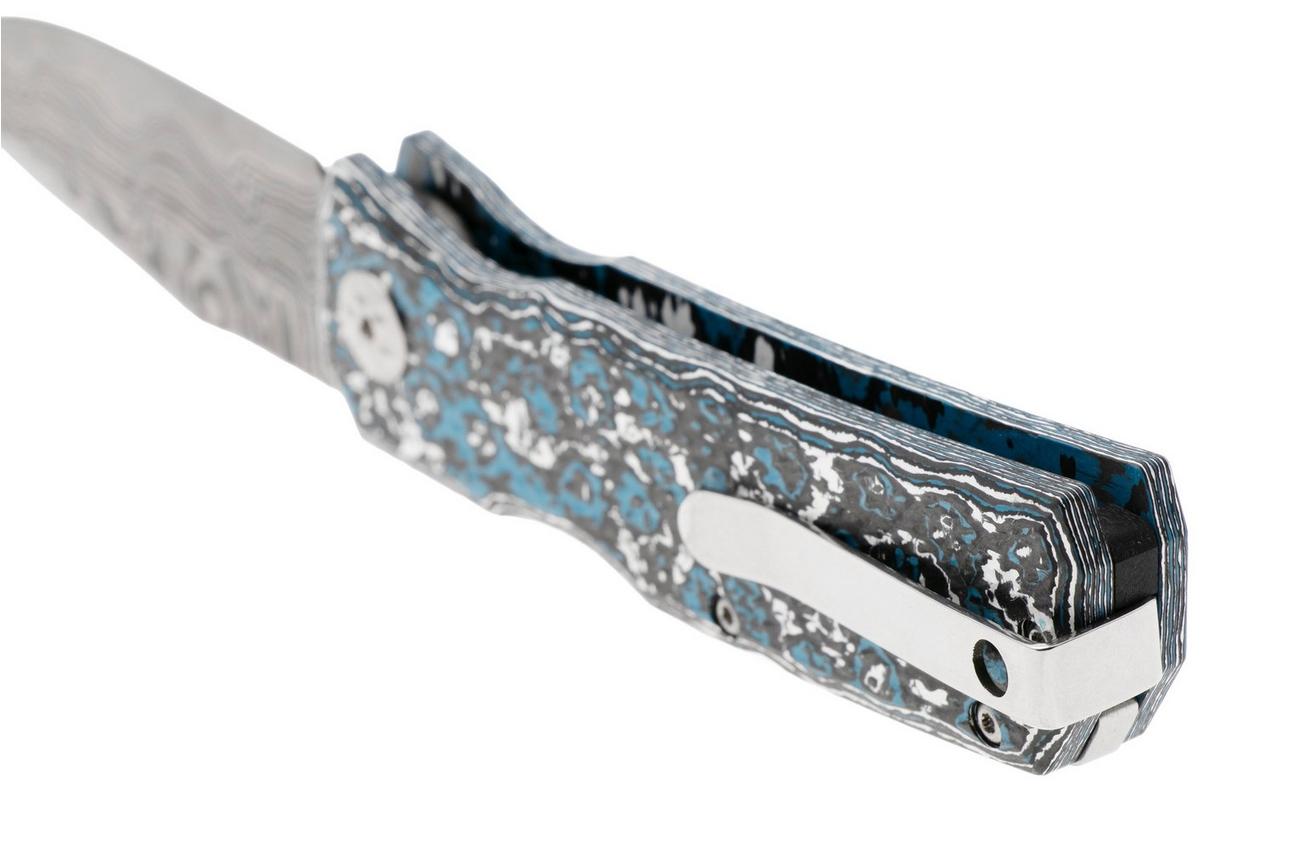 Maserin 502/DM POWER MagnaCore, MagnaCut Damascus, Frost Fatcarbon, Limited Edition zakmes, Sergio Consoli design