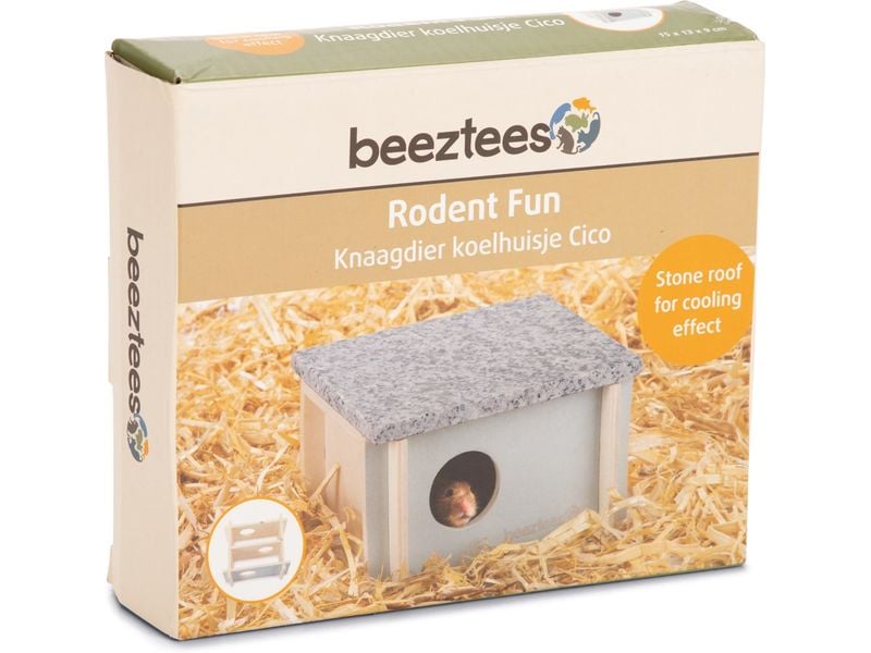 Beeztees Nagerhaus Cool Cici 15 x 13 x 9 cm Kühlhaus für Nager
