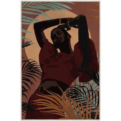 Signes Grimalt - Cuadro Africana Marrón