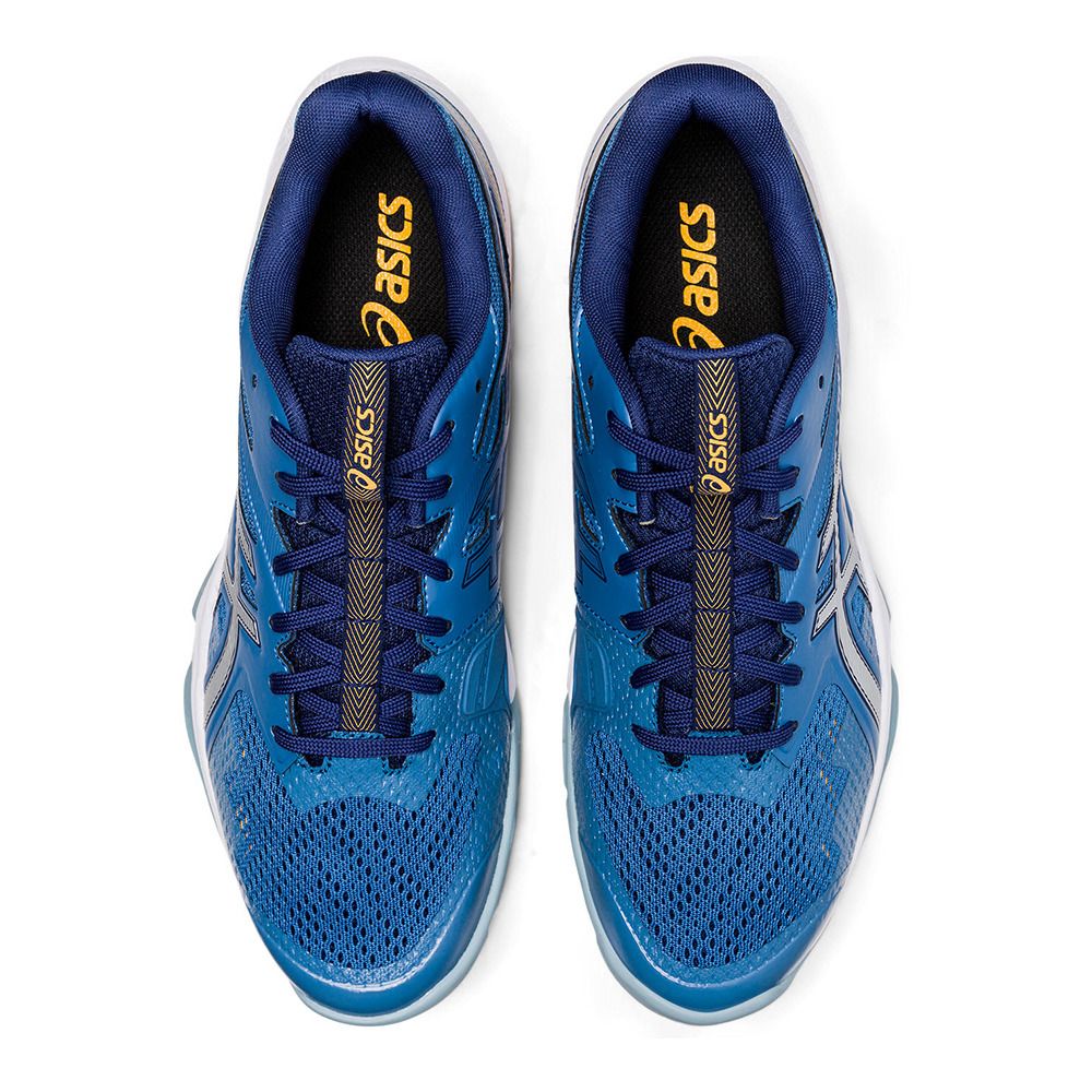 Asics GEL-BLADE 8 - Chaussures badminton Homme azure/pure silver
