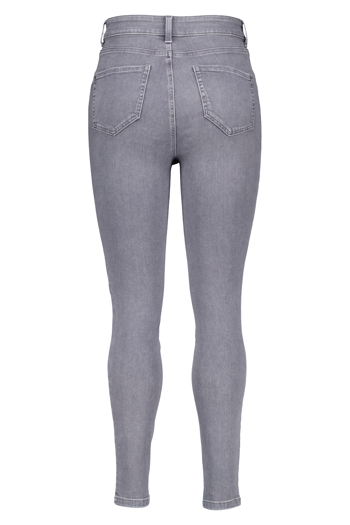 Skinny leg high waist jeans CHERRY Grijs