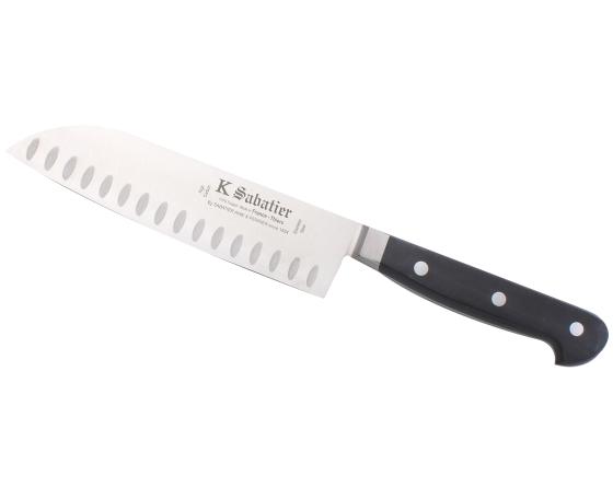 Santuko Cuisine Orientale 17 cm Alvéolée Couteaux de cuisine professionnel