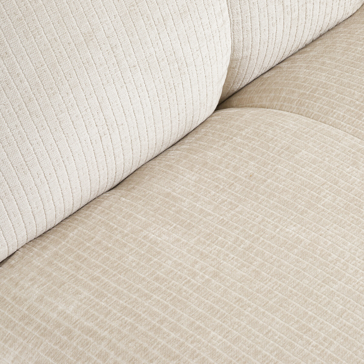 LA REDOUTE INTERIEURS<br>Draaibare fauteuil, vintage ribfluweel, Nuria