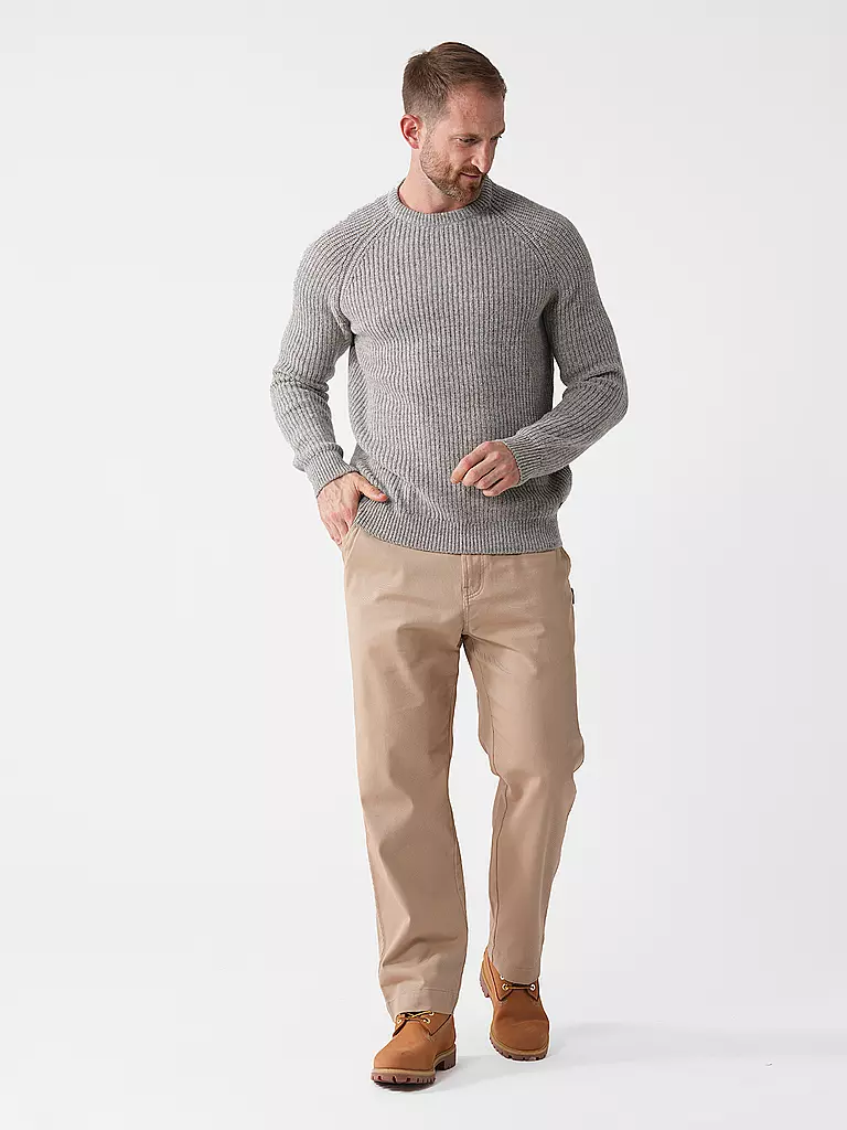BARBOUR Pullover HORSEFORD hellgrau