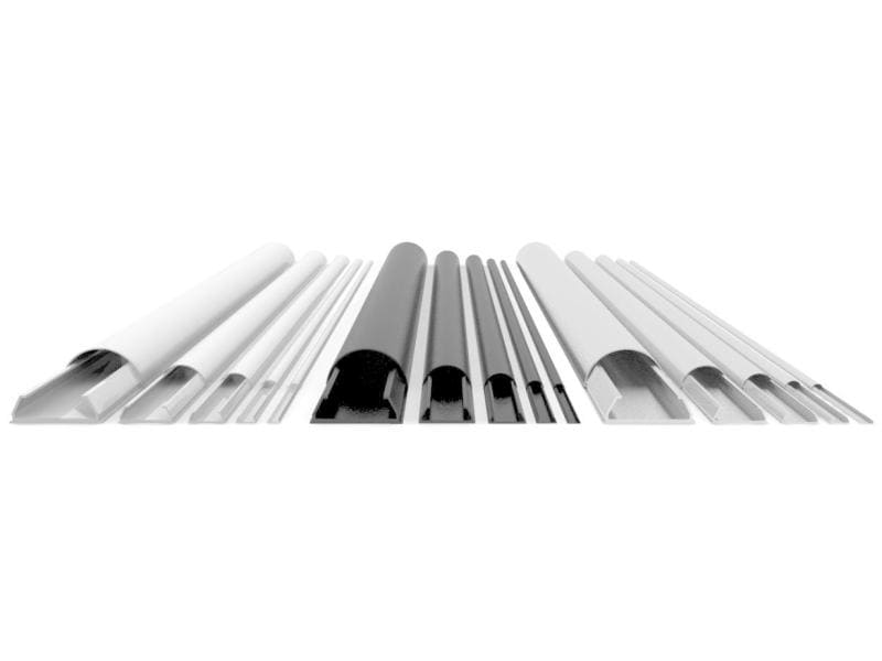 Multibrackets Kabelbrücke 1.1 m x 33 mm Grau Universal-Kabelkanal