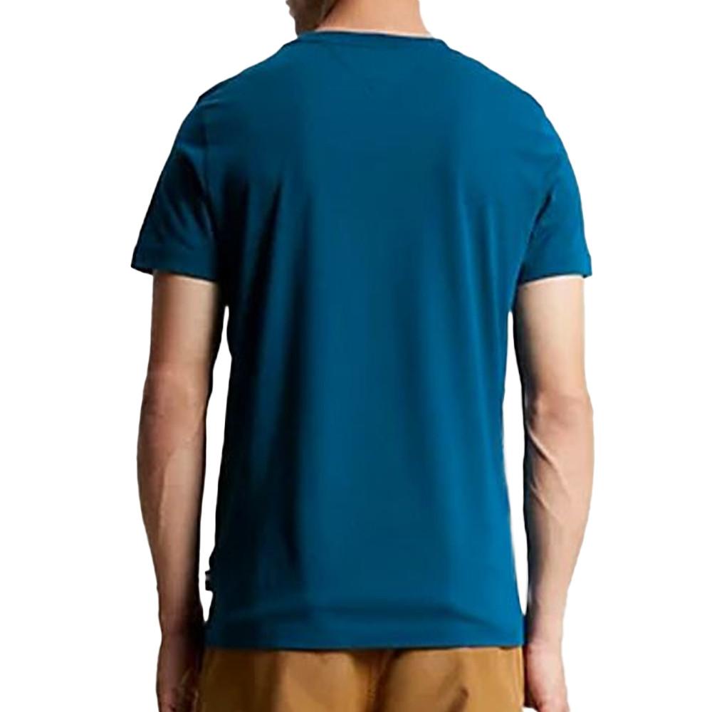 Tommy Hilfiger T-shirt Bleu Foncé Homme Tommy Hilfiger Monotype Roundle