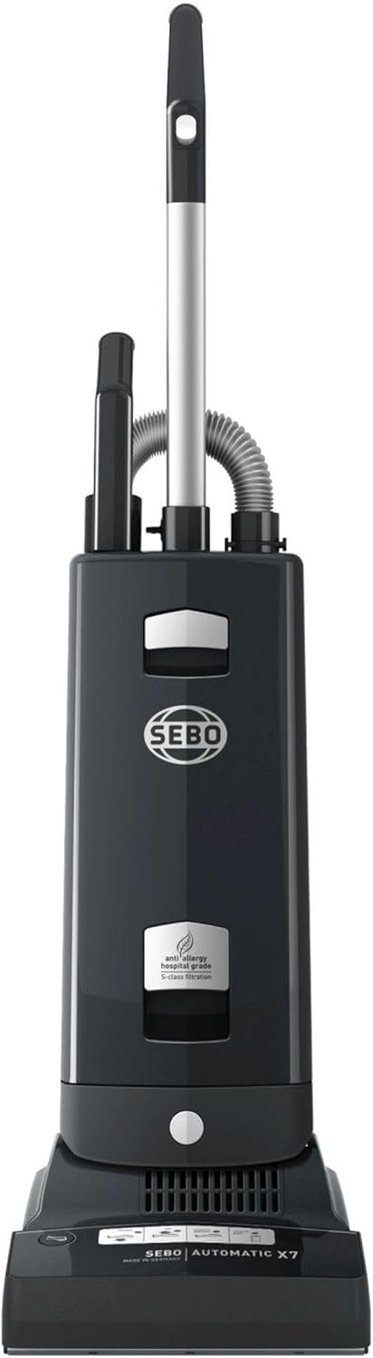 SEBO Automatic X7 Bürststaubsauger, Kunststoff, Grau, 117.00 x 31.00 x 31.00 cm