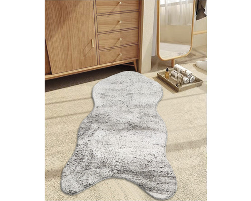 Imitatiebont Romance Shape bruin melange 55x80 cm