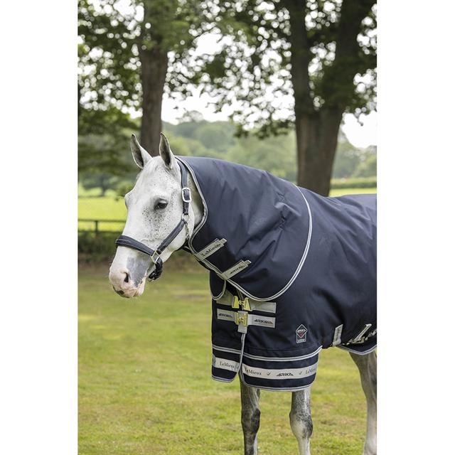 Deken LeMieux Turnout Arika Met Hals 100gr Donkerblauw