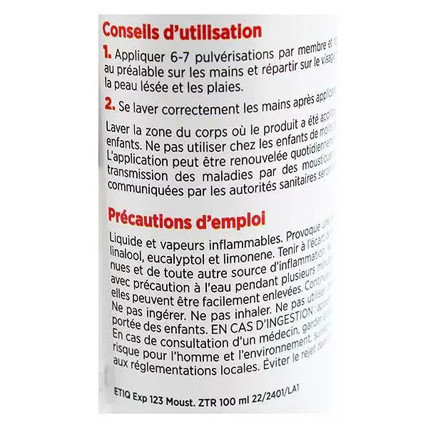 Novodex Expert 123 Repelente Antimosquitos e Carrapatos para Áreas Tropicais 100ml