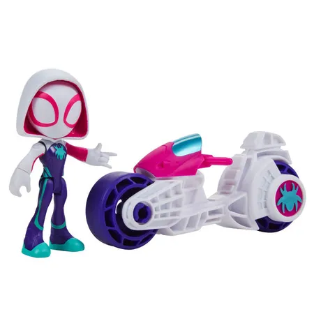 Hasbro Marvel Spidey Motorcycle, 1 Stück, 3-fach sortiert