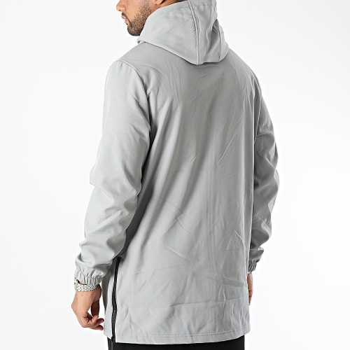 Veste Zippée Capuche E339 Gris