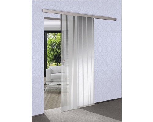 Pertura Stripes glazen schuifdeurvleugel 920 x 2050 x 8 mm voor Selir rechtse montage