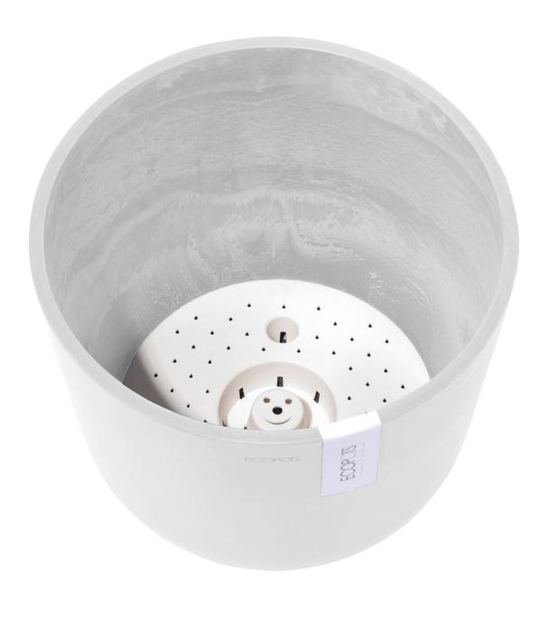 Ecopots Kunststoff-Topf Oslo mit Wassersystem,