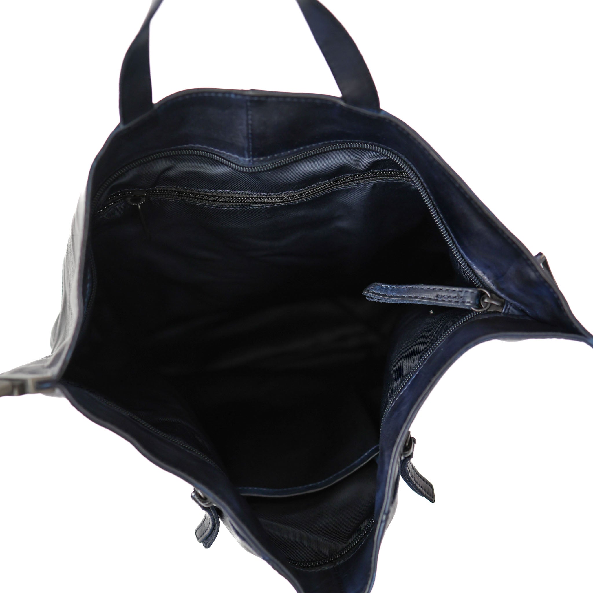 Vouwrugzakje 'Lisa' blauw Blauw