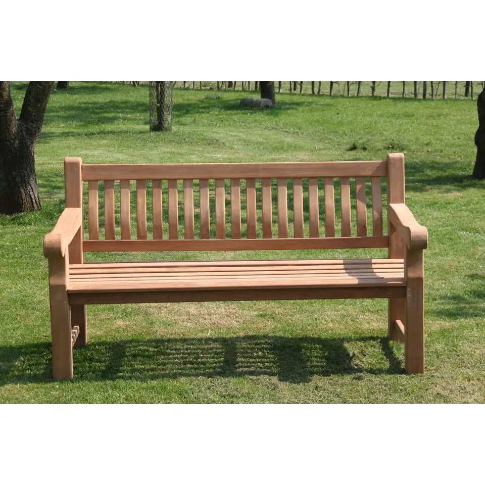Livingfurn - Tuinbank Patrick Bench Fat - Teakhout - 50x166x45