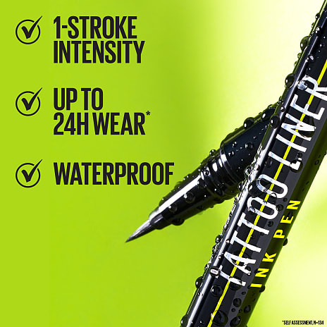 Flydende eyeliner 881 Matte Black