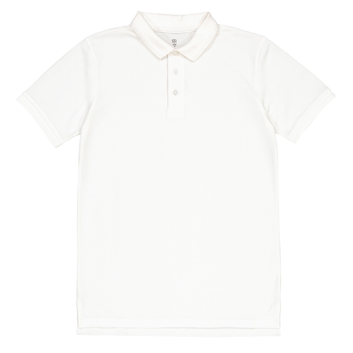 LA REDOUTE COLLECTIONS<br>Polo de manga curta em jersey piqué