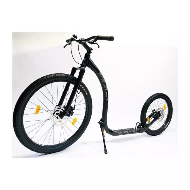Trottinette Footbike KICKBIKE Cross Fix Noir