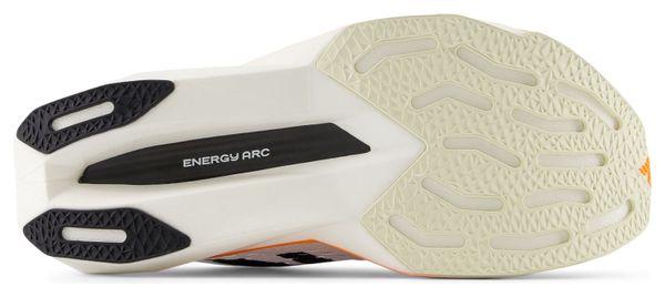 Chaussures Running New Balance FuelCell SuperComp Pacer v2 Blanc/Orange Femme