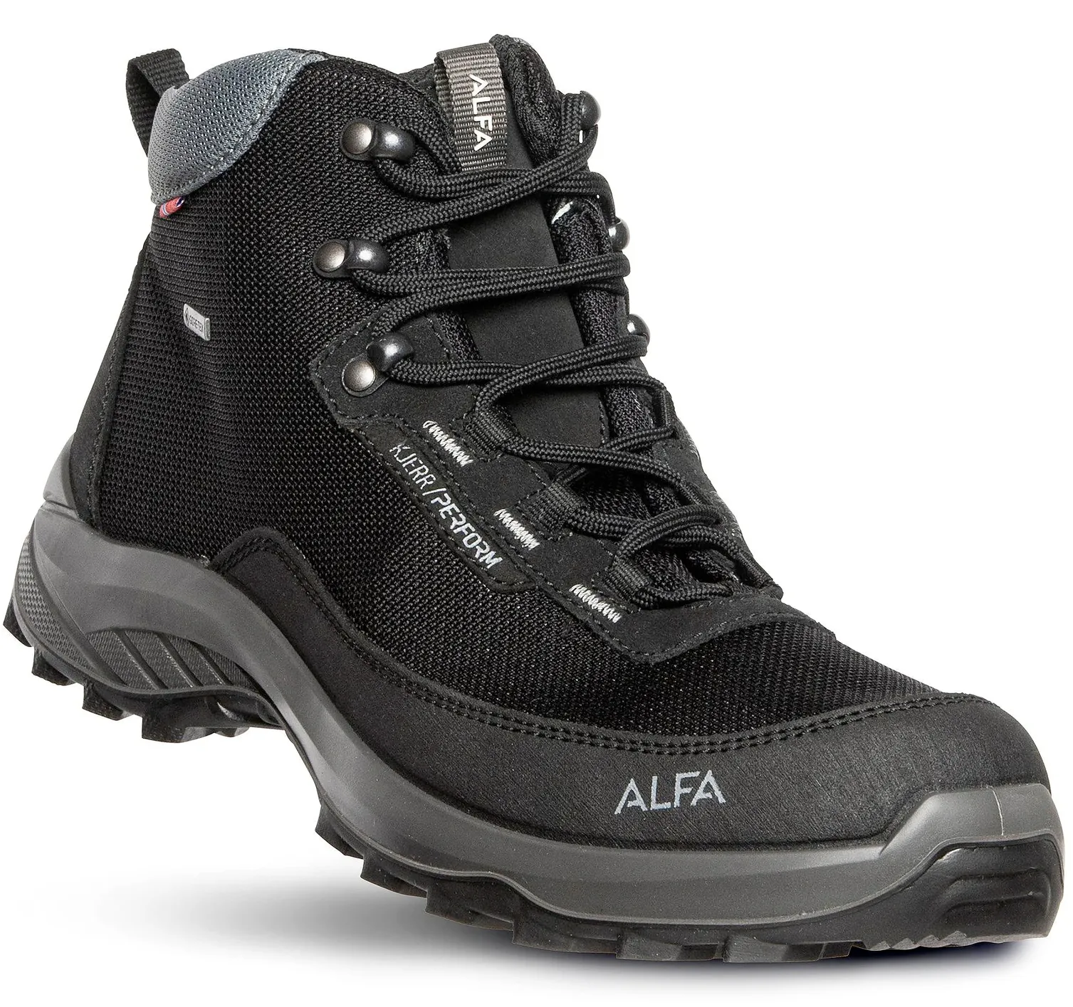 Alfa Men's Kjerr Perform Gore-Tex Black