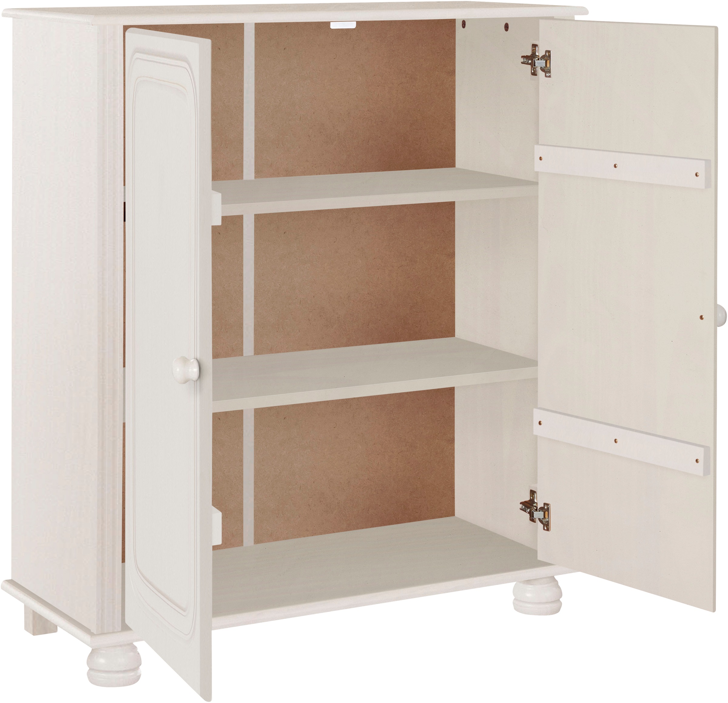 Home affaire Highboard »Mette« Kommode mit 2 Einlegeböden, Breite 85cm, Tiefe 34 cm, Höhe 95 cm