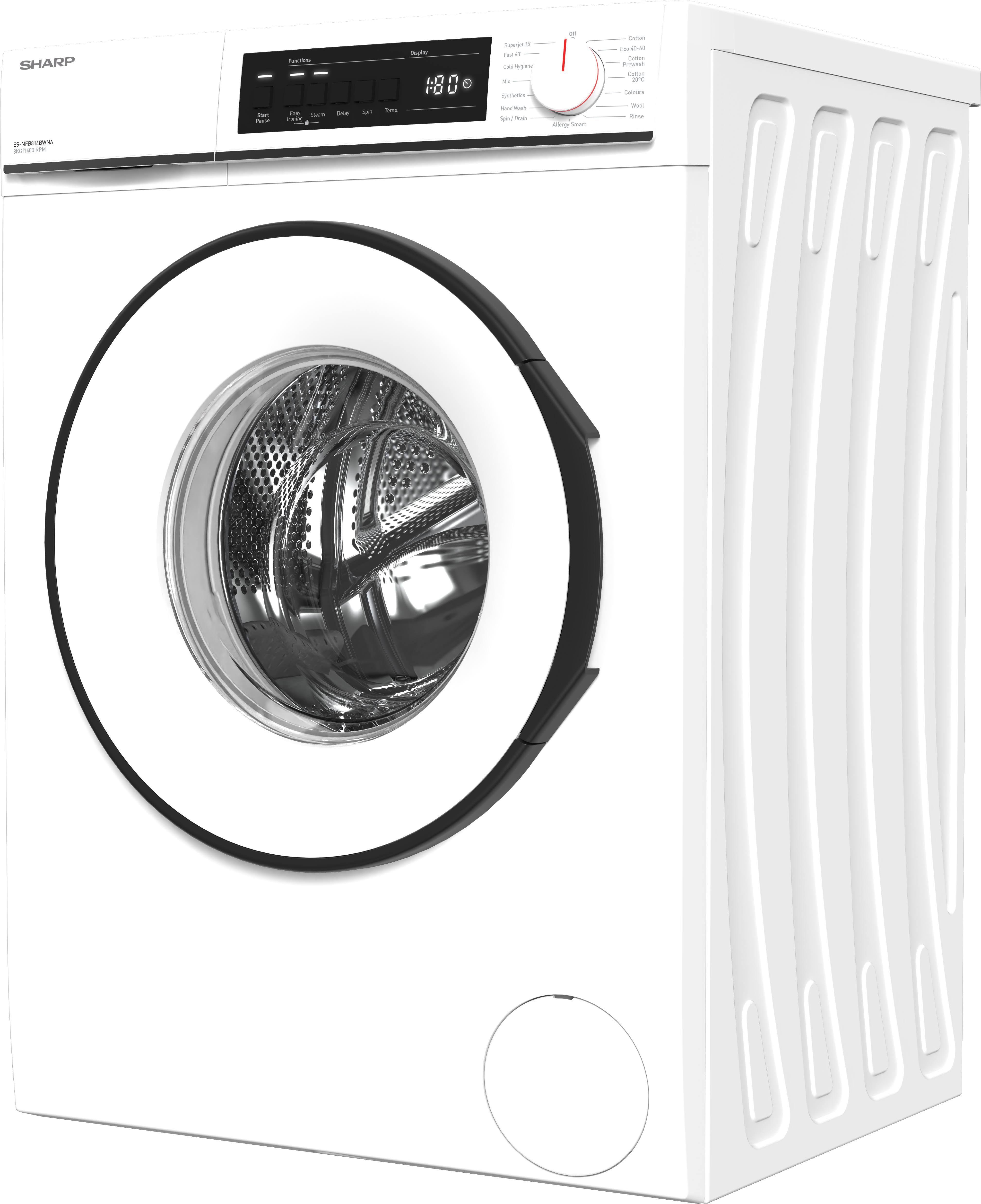 Sharp ES-NFB814BWNA-CB Waschmaschine
