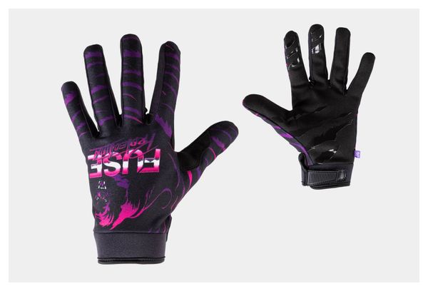 Gants Longs Fuse Chroma Night Panther Noir / Rose / Violet